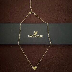 Swarovski heart sparkling necklace